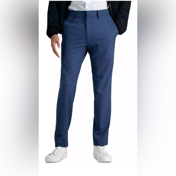 Kenneth Cole Reaction Stretch Slim Fit Dress Pants - Picture 4 of 6